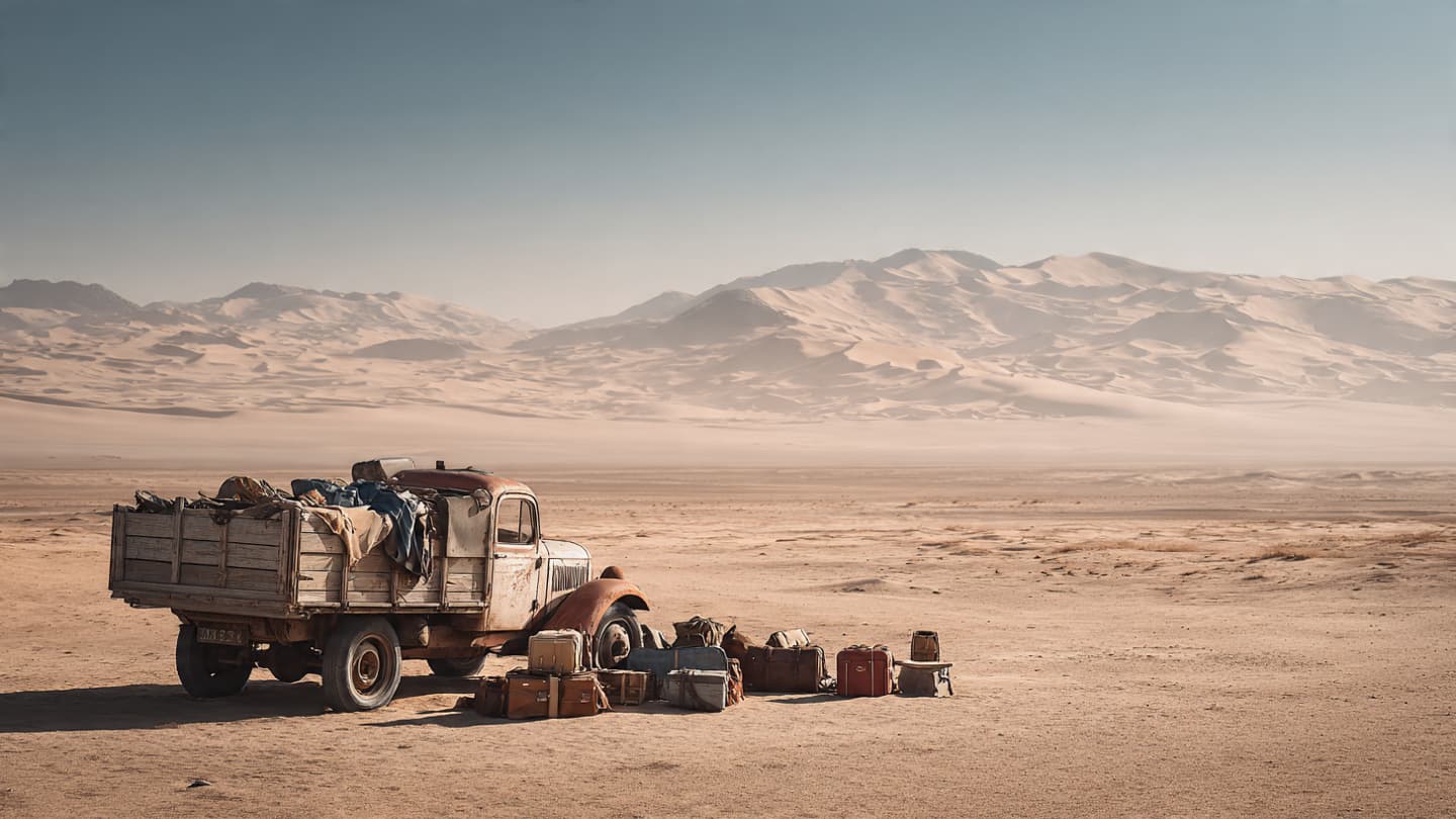 When the Road Vanished, the Desert Became the Story When the Road Vanished, the Desert Became the Story