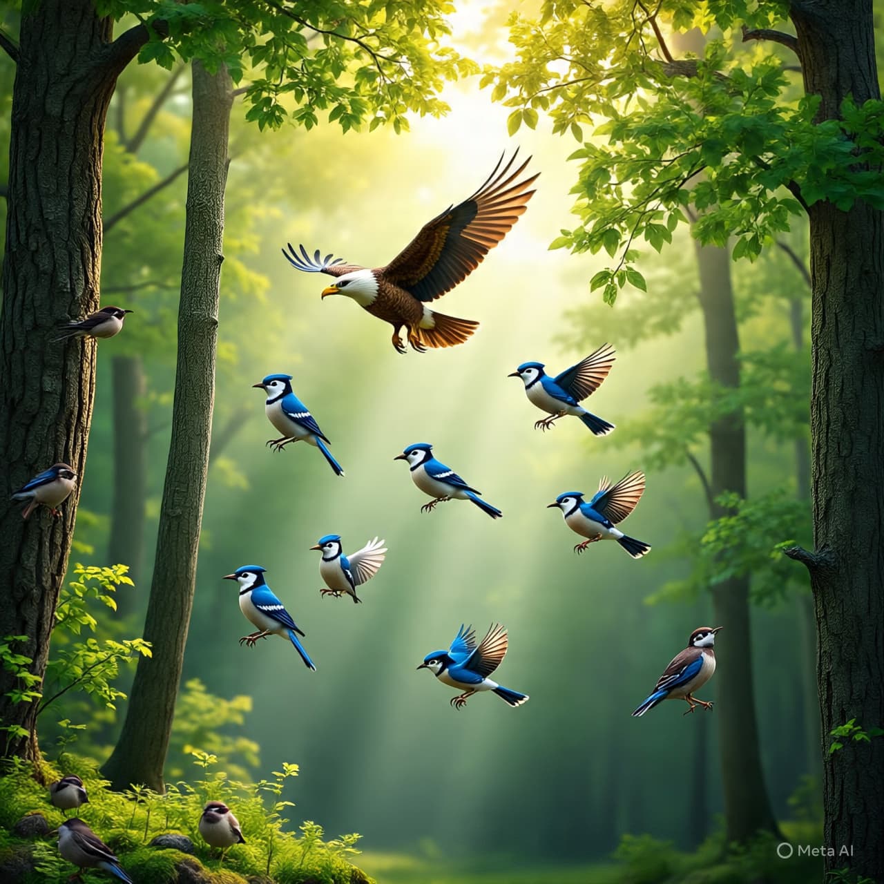 Different Wings, Shared Skies: When Birds Choose Company Over Kind Different Wings, Shared Skies: When Birds Choose Company Over Kind