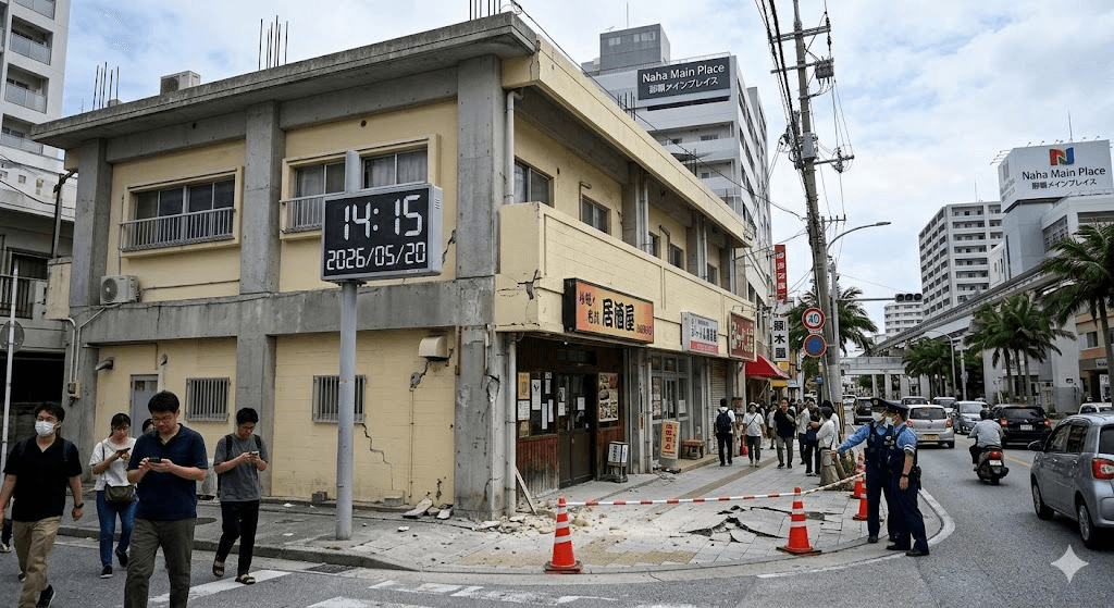 Okinawa on Alert: Powerful 5.9-Magnitude Earthquake Strikes Off Main Island