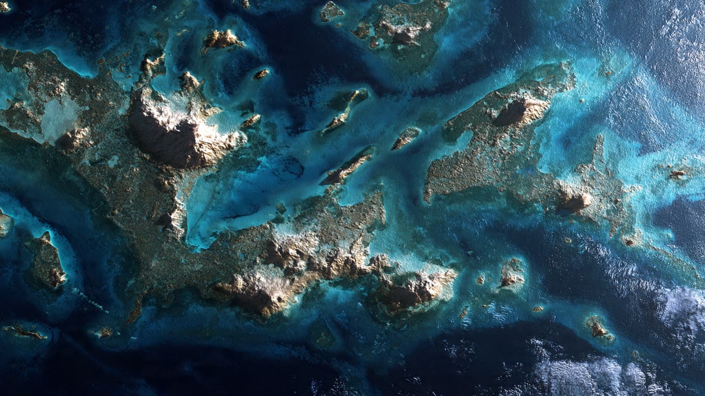 From Orbit, Quiet Waters Reveal New Questions From Orbit, Quiet Waters Reveal New Questions