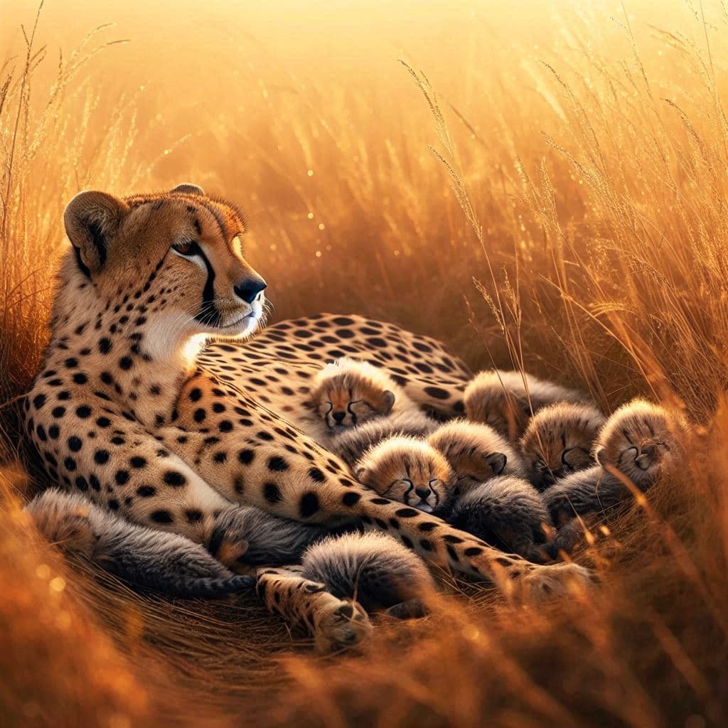 Where Life Sprouts in Golden Plains: Reflections on Aasha’s Newborn Cubs and a Growing Hope Where Life Sprouts in Golden Plains: Reflections on Aasha’s Newborn Cubs and a Growing Hope