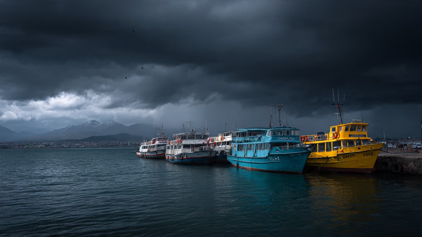 Along Cold Southern Harbors and Flooded Docks, Chile Waited Beneath Violent Ocean Winds Recently Quietly