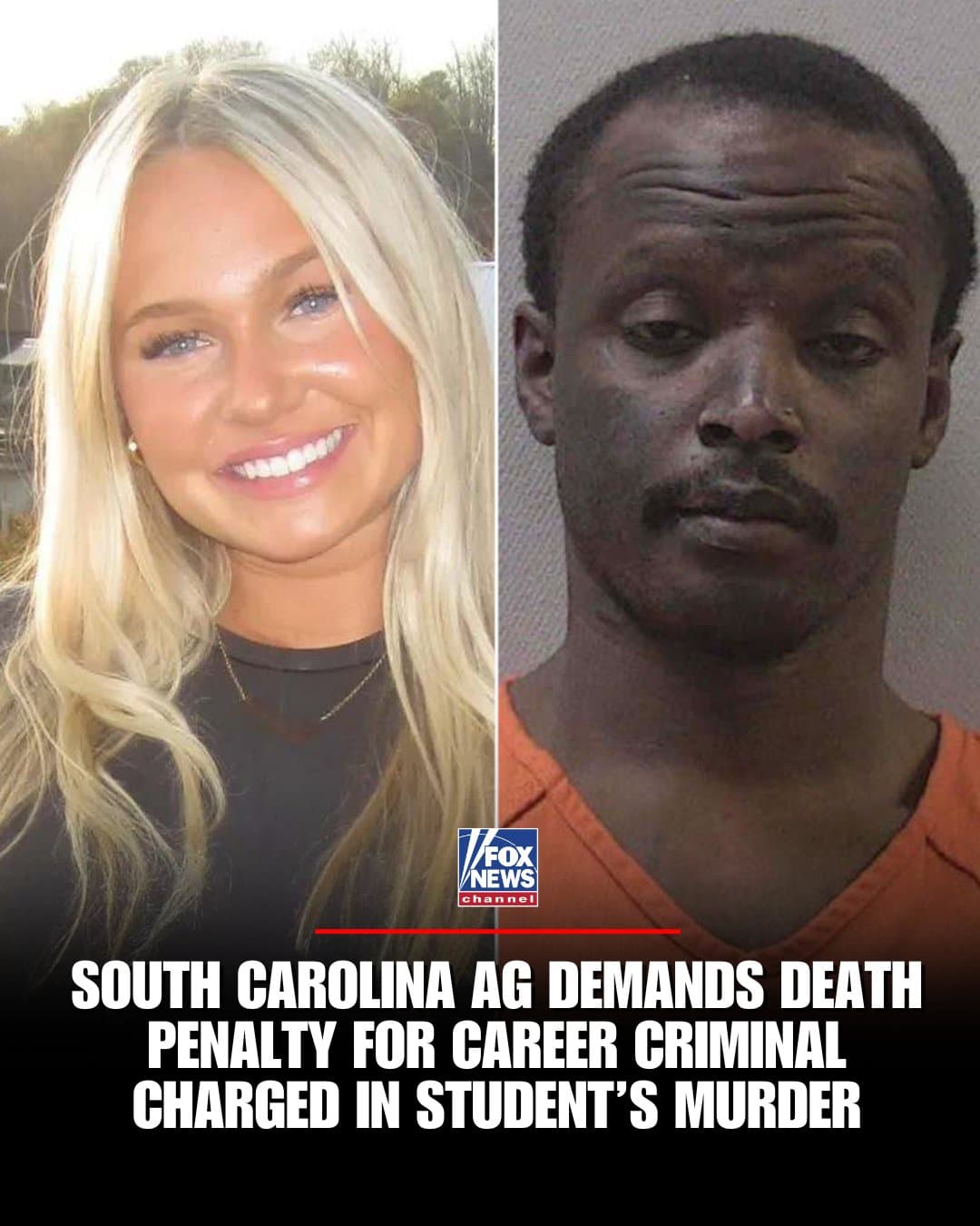 Do the Right Thing': South Carolina AG Demands Death Penalty in Home Invasion Murder of College Student Do the Right Thing': South Carolina AG Demands Death Penalty in Home Invasion Murder of College Student