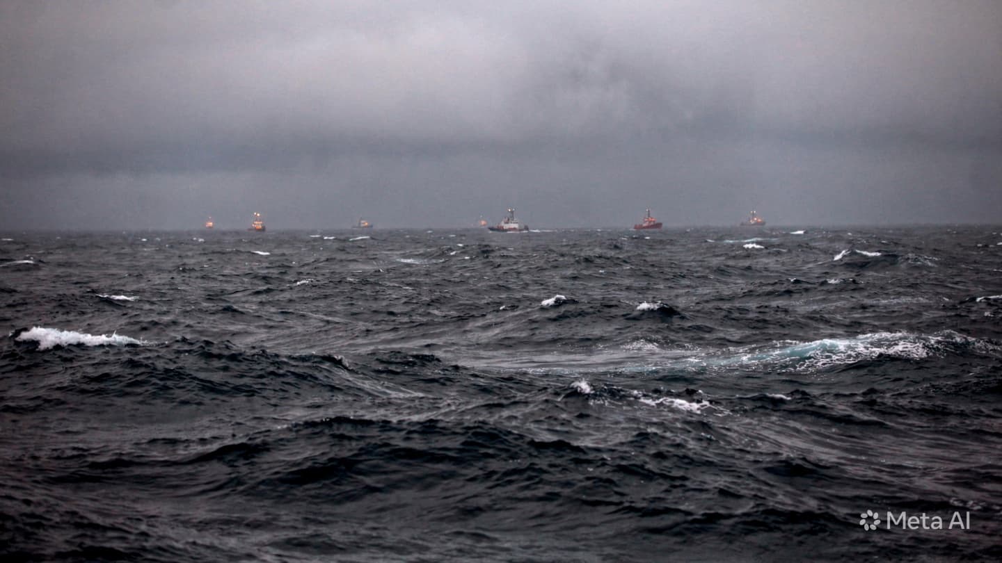 Where Salt Meets Silence: Echoes of the Deep Water Beneath the Dark Zhejiang Coastline Today