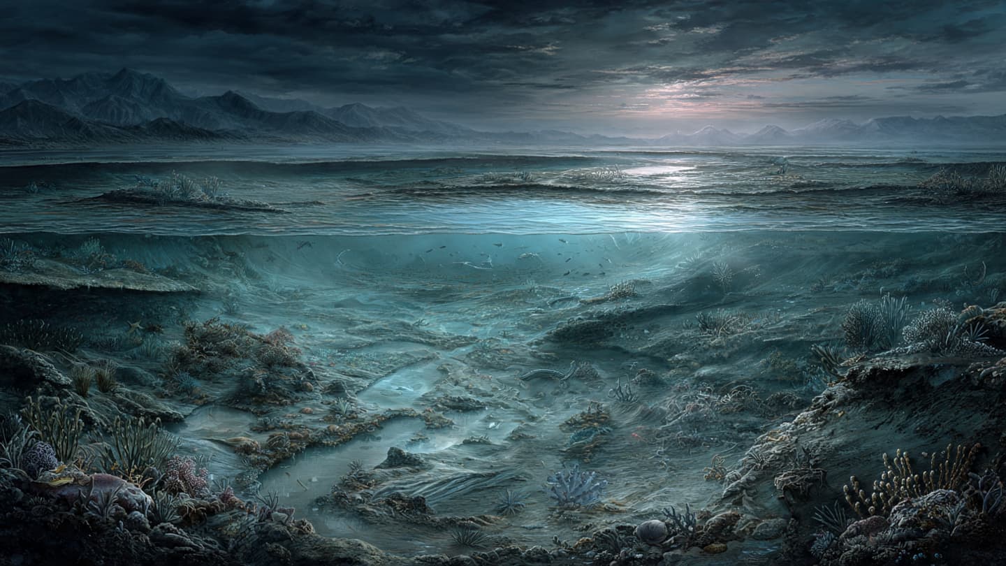 Between chemistry and catastrophe, oceans tell an older story Between chemistry and catastrophe, oceans tell an older story