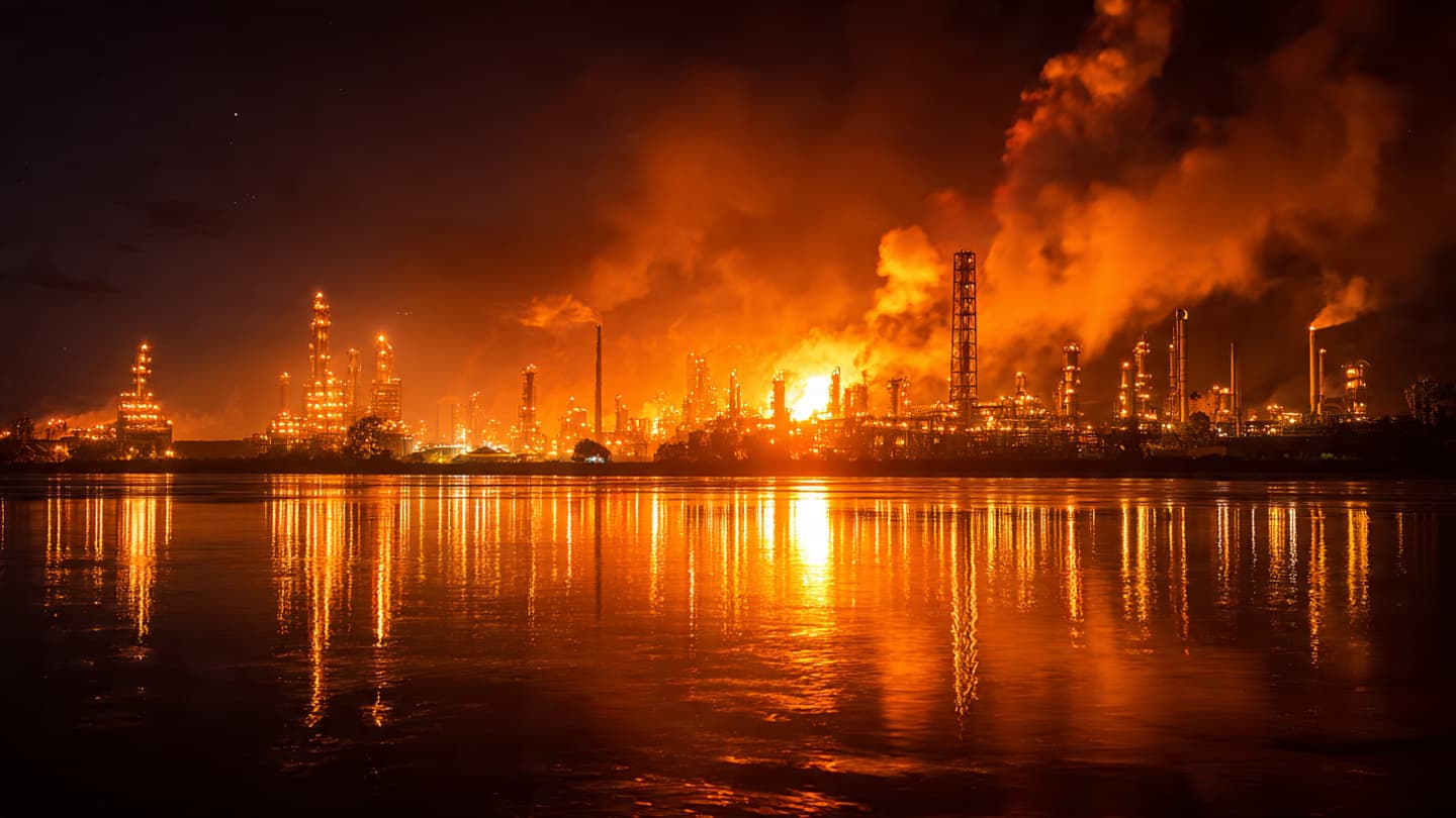 When the Steel Breathes Flame: A Narrative of Endurance at the State Refinery