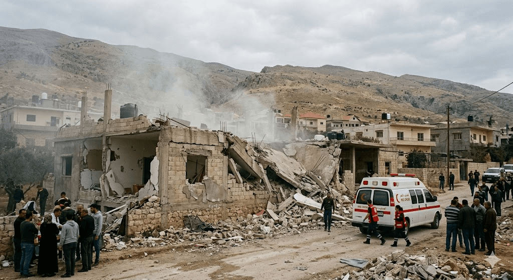 Tragedy in Eastern Lebanon: Israeli Airstrikes Leave at least 12 Dead