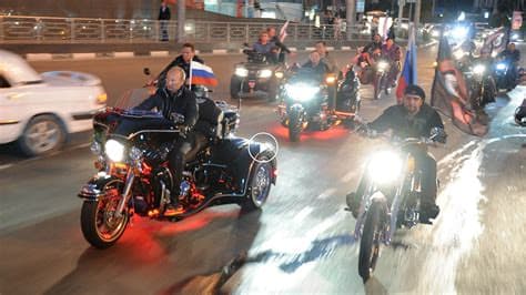 Kremlin-Linked Bikers Roam Across Europe Despite Bans and Backlash