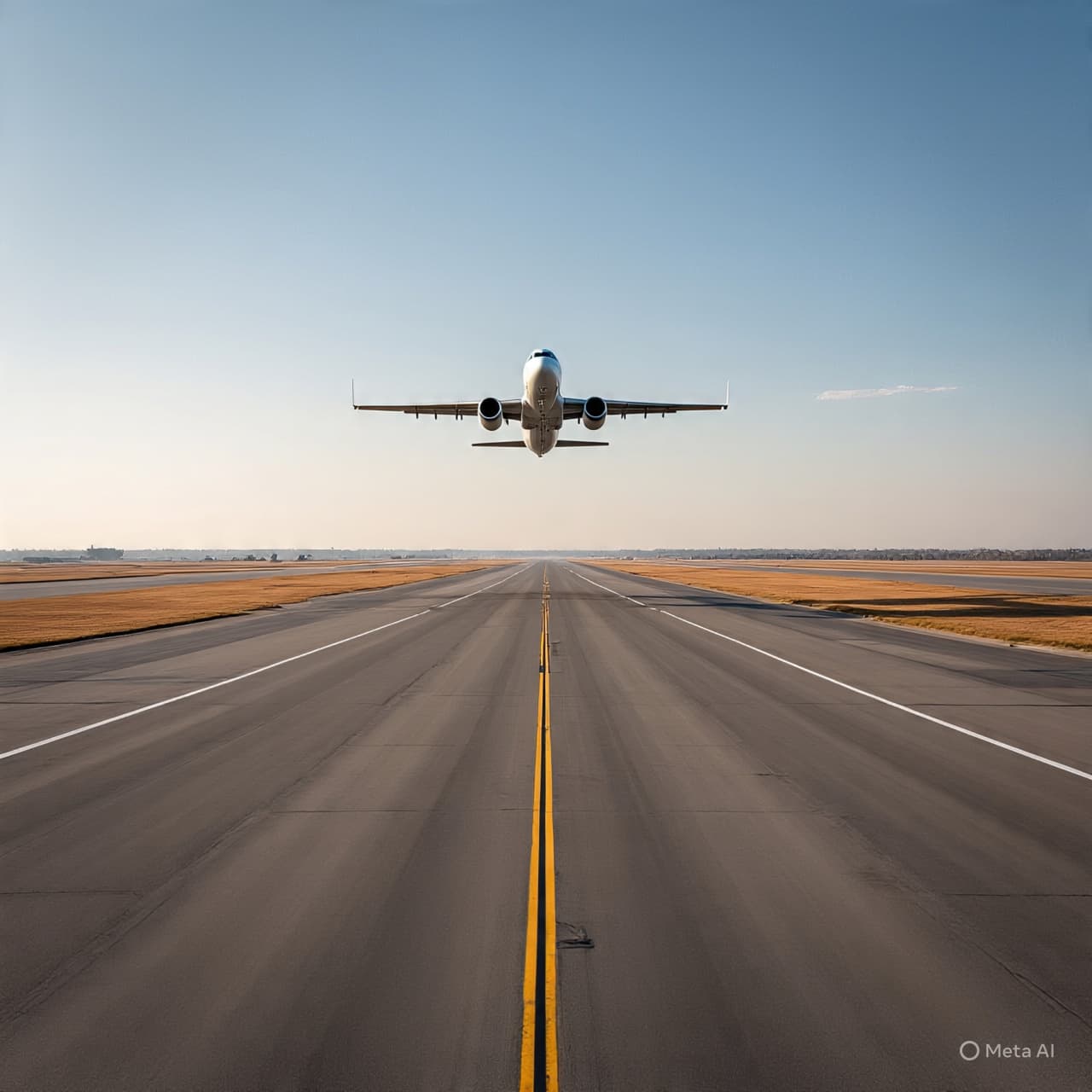 A Small Signal After Liftoff: When Air Force One Pauses, Briefly A Small Signal After Liftoff: When Air Force One Pauses, Briefly