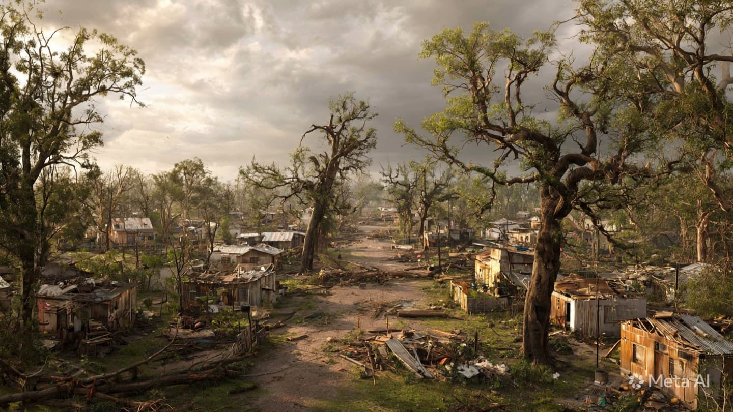 The Elemental Force: Reflecting on the Damage and Recovery After a Storm in Córdoba The Elemental Force: Reflecting on the Damage and Recovery After a Storm in Córdoba