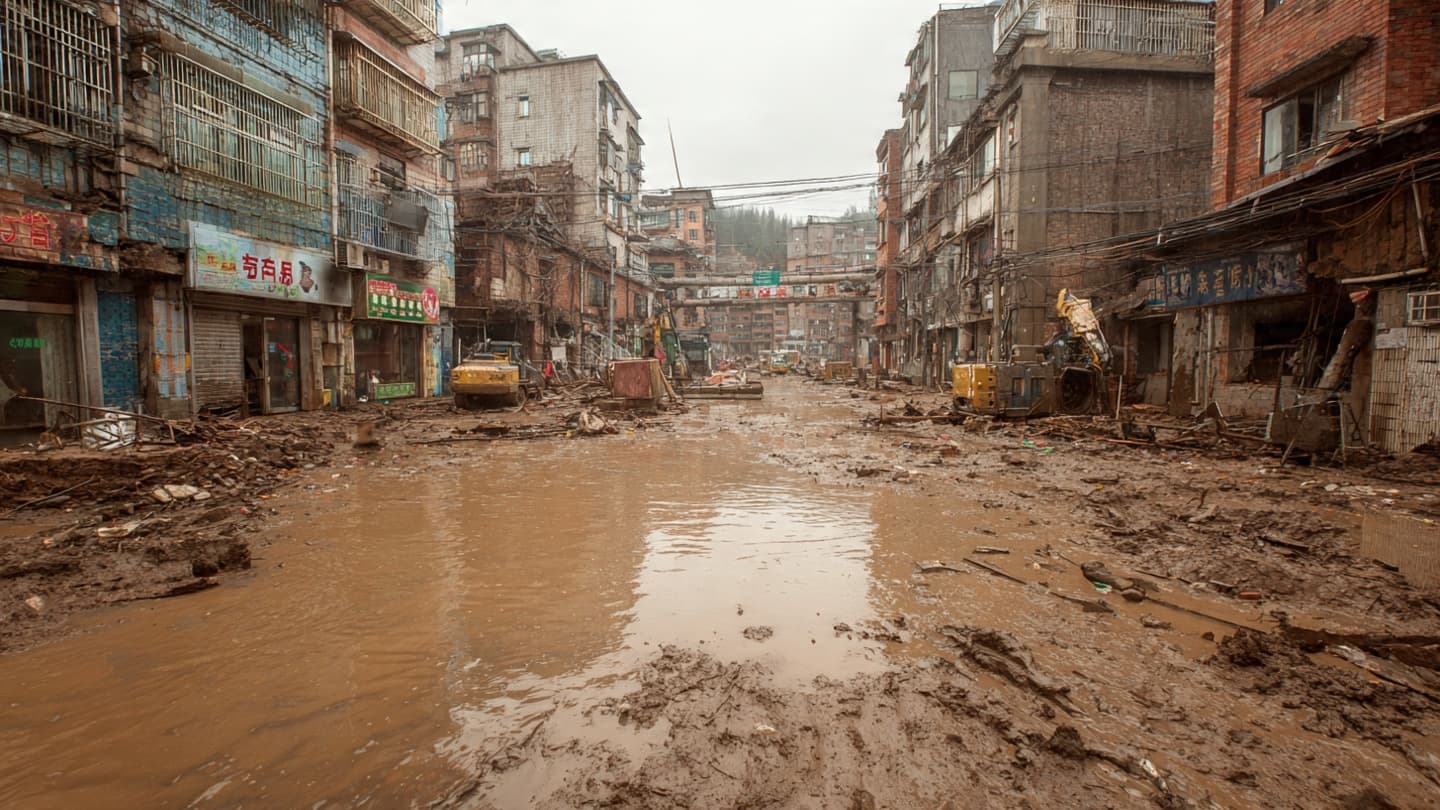 Severe Flooding and Landslides Claimed Lives in China