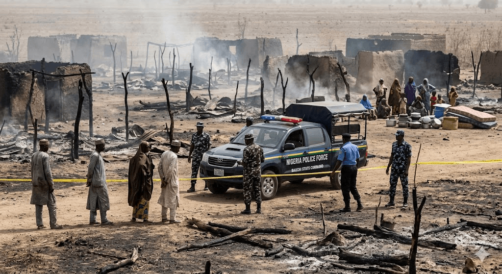 Tragedy in Bauchi: 7 Dead and Dozens of Homes Ash After Violent Farmer-Herder Clashes Tragedy in Bauchi: 7 Dead and Dozens of Homes Ash After Violent Farmer-Herder Clashes