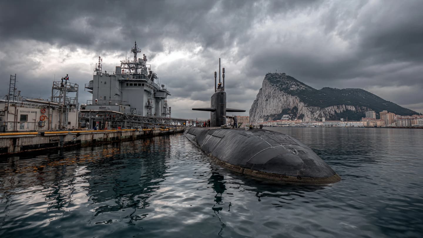 A Silent Submarine Sent a Message Across the Mediterranean A Silent Submarine Sent a Message Across the Mediterranean