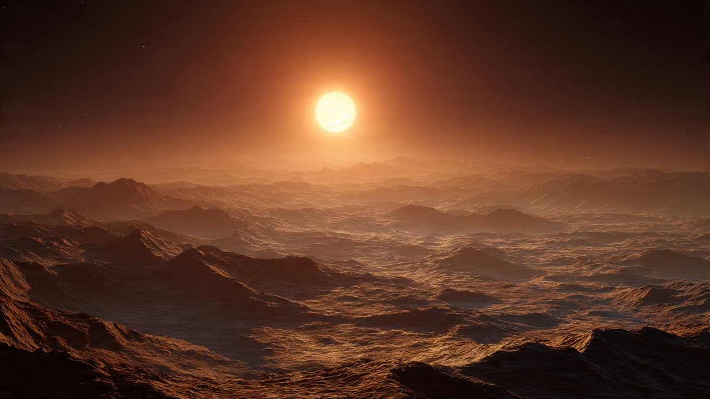 When distant worlds begin to reveal their hidden surfaces to human curiosity