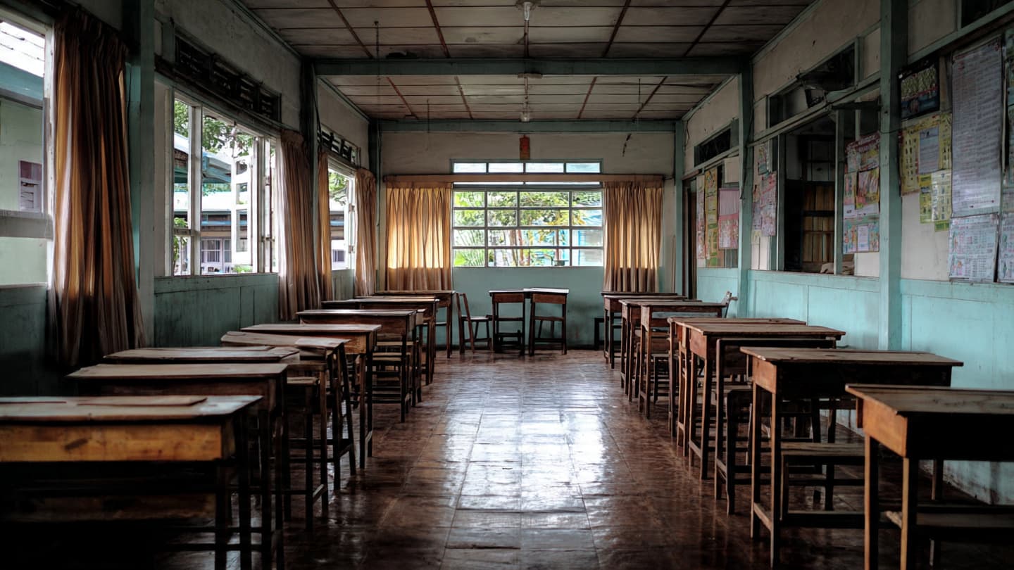Between Empty Hallways and Flickering Candles, Southern Thailand Faces Another Difficult Night Of Mourning Quietly