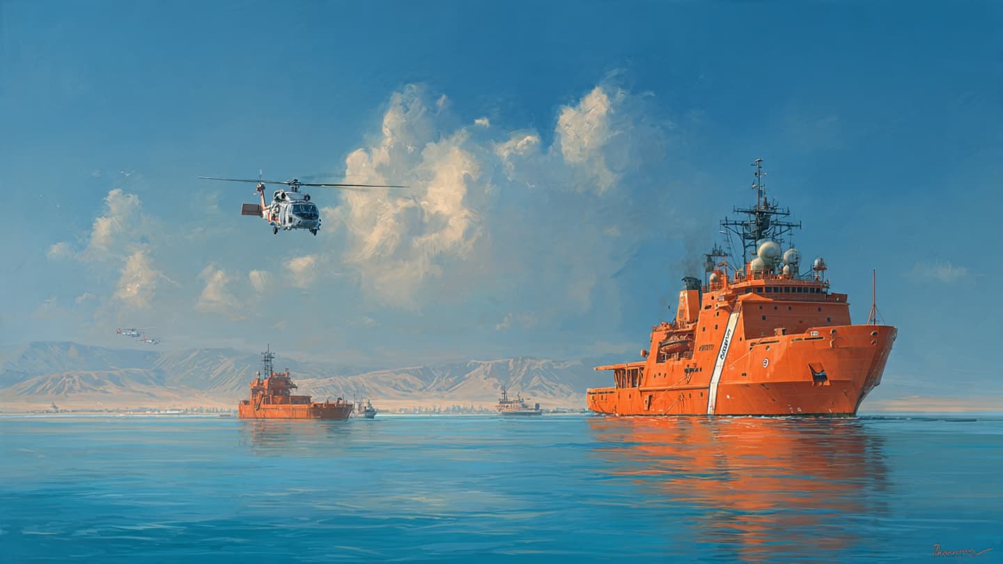 Hope Travels Across the Waters of the Red Sea