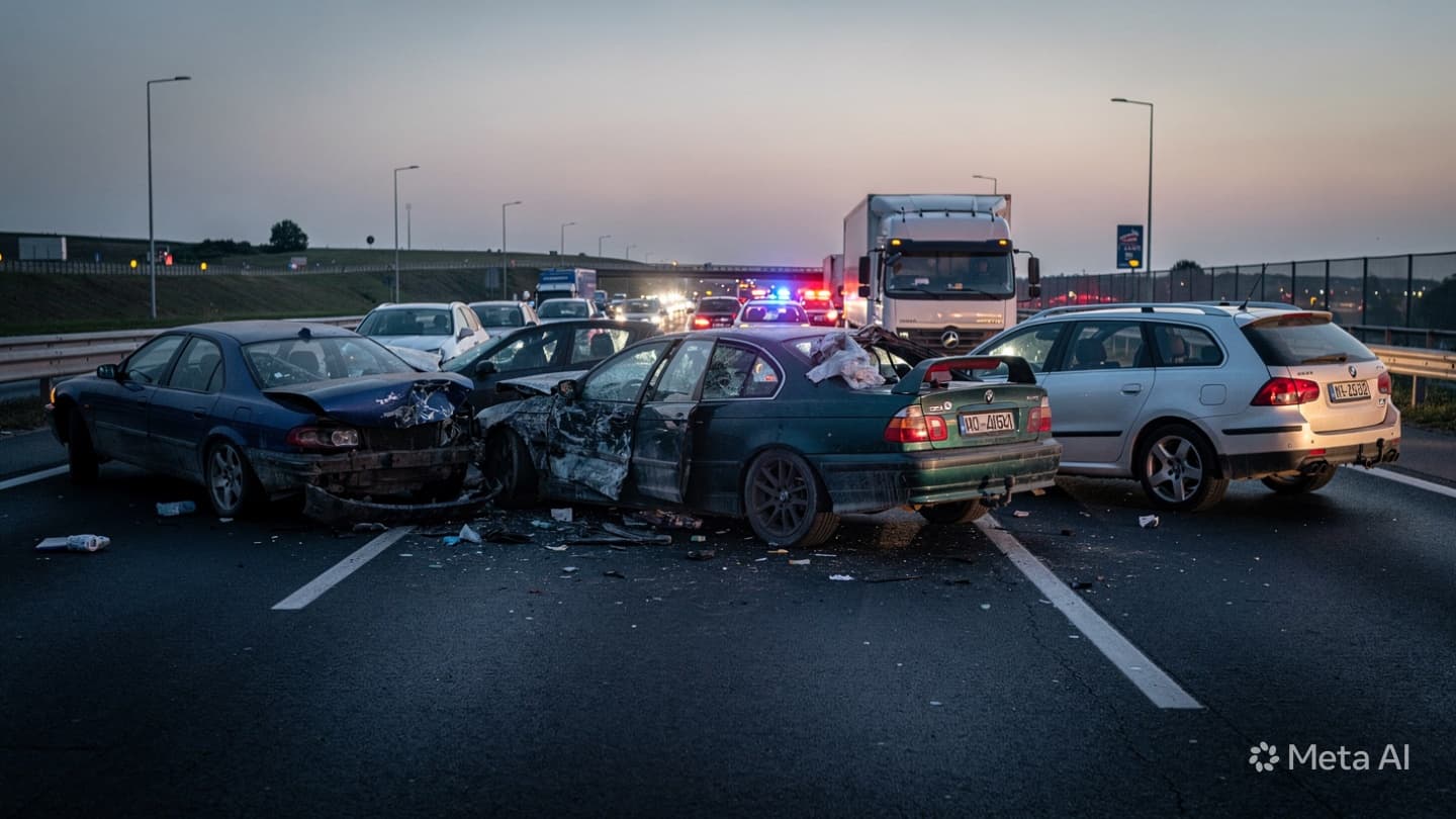 Two Dead in Cipali Crash: Multi-Vehicle Collision Disrupts Traffic Flow on Major Toll Route Two Dead in Cipali Crash: Multi-Vehicle Collision Disrupts Traffic Flow on Major Toll Route