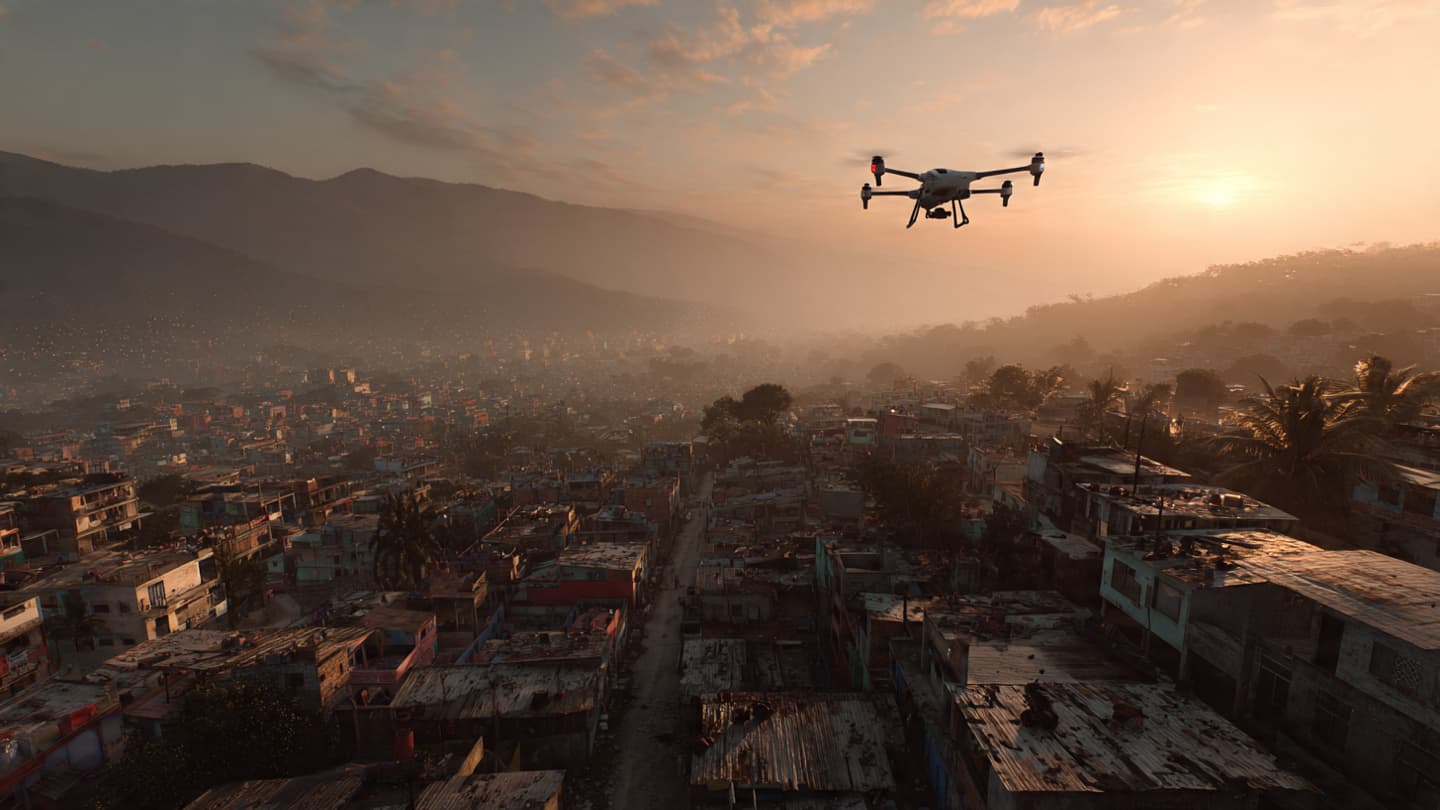 Between Rooftops And Rising Smoke, Port-au-Prince Endures Another Uncertain Chapter Of Conflict Tonight