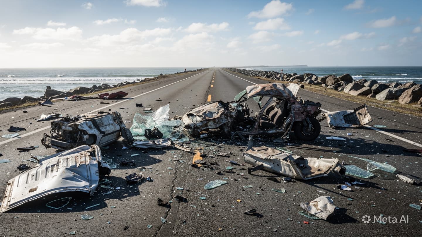 Two Dead in Beirut: High-Speed Vehicle Collision on Coastal Highway Leaves Community in Shock Two Dead in Beirut: High-Speed Vehicle Collision on Coastal Highway Leaves Community in Shock