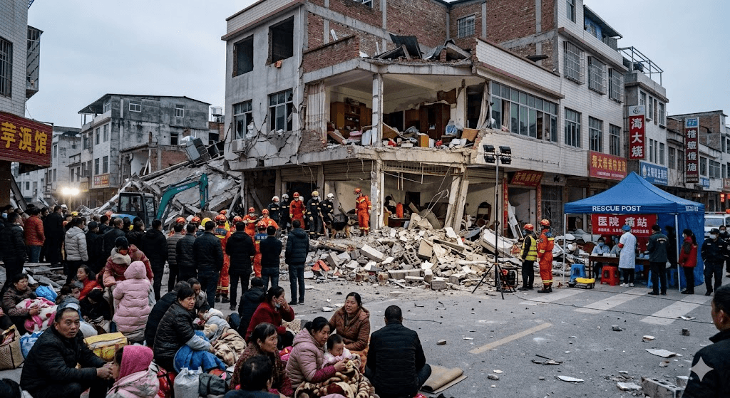 Deadly Tremors: Powerful Earthquake Strikes Southern China, Leaving Couple Dead