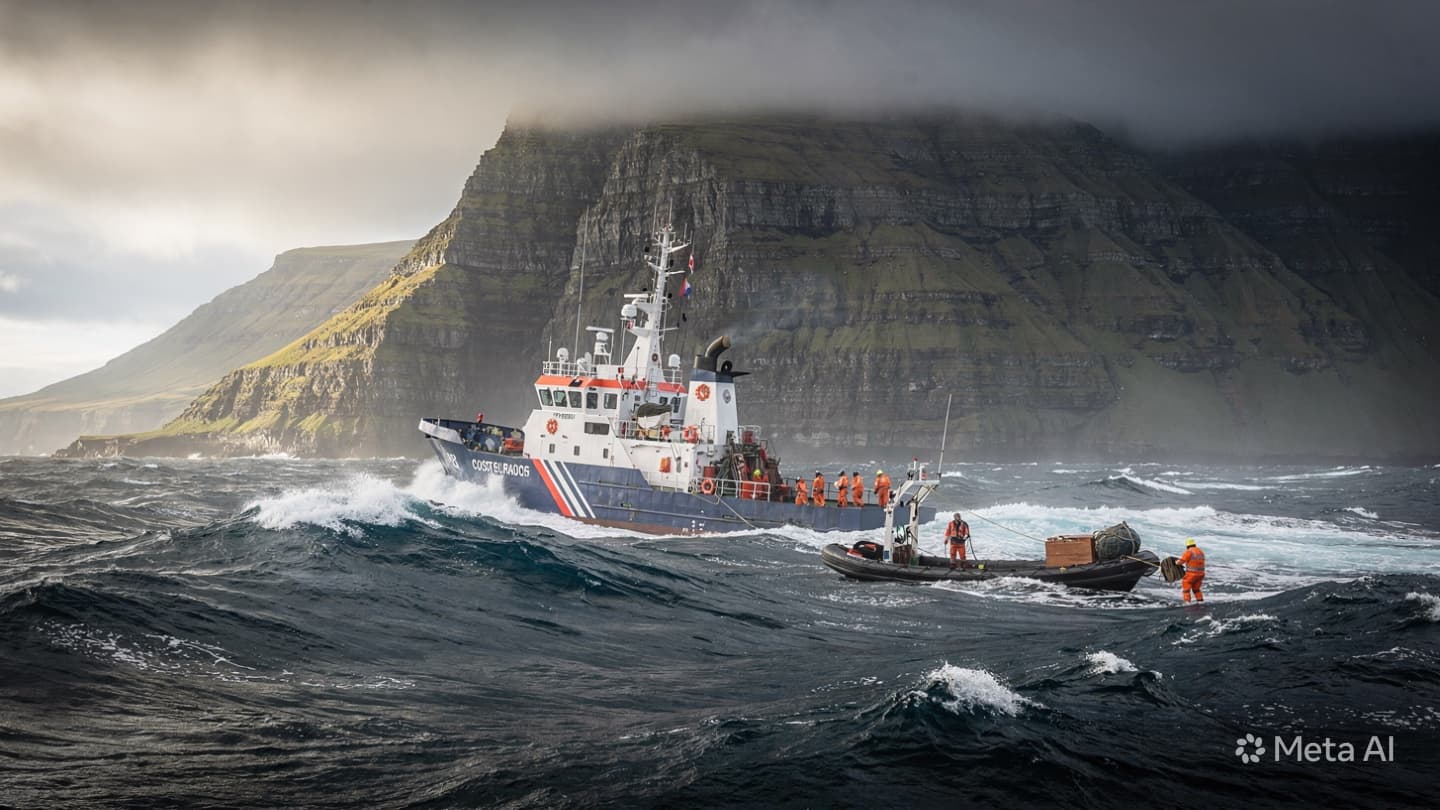 Between Distant Horizons And Harbor Lights, Rescue Efforts Unfolded Carefully