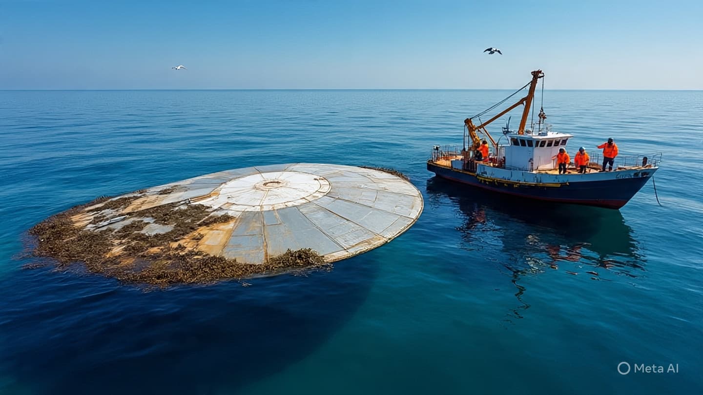 What stories does a heat shield tell beneath the ocean’s surface? What stories does a heat shield tell beneath the ocean’s surface?