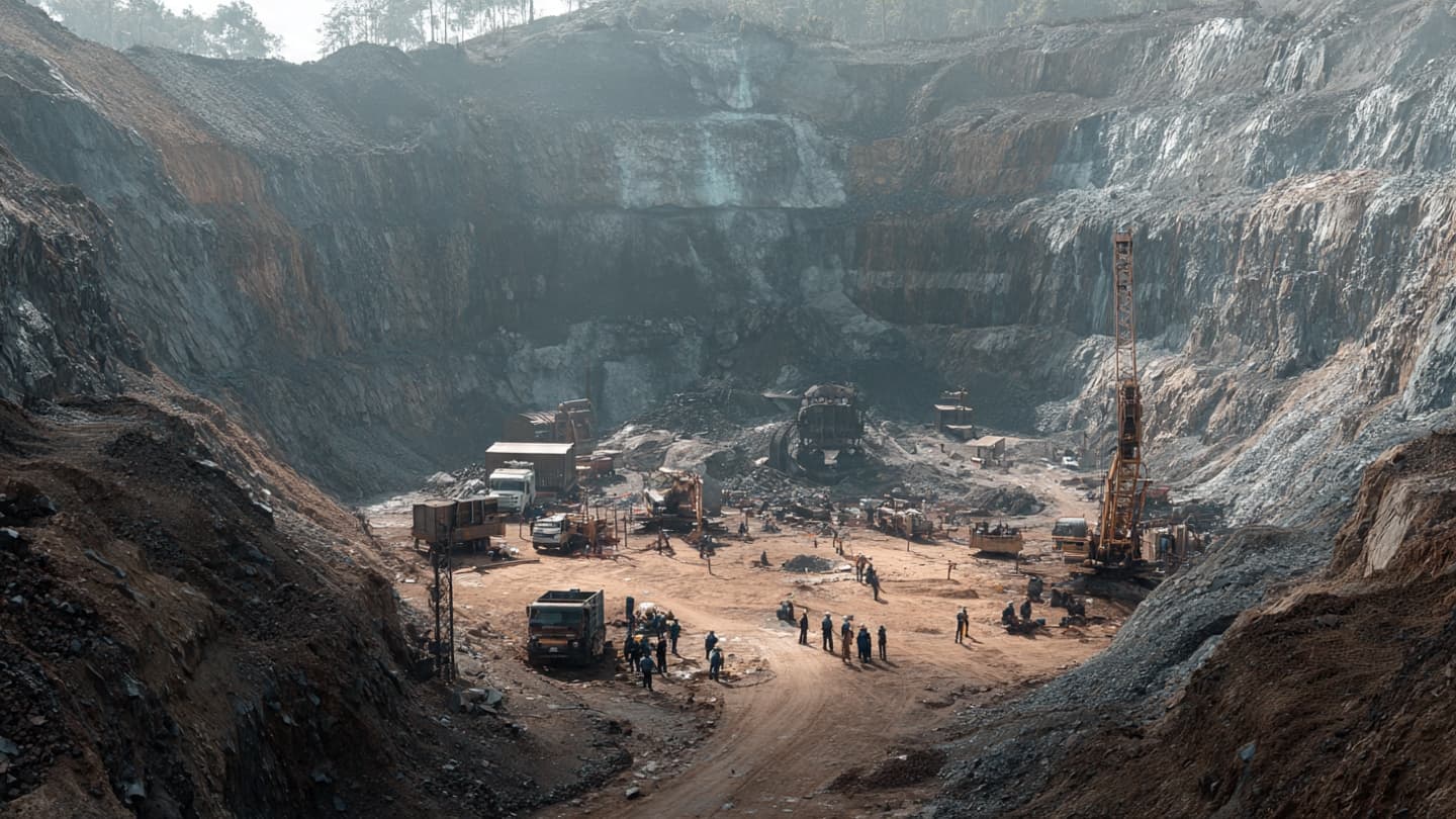 In the Midst of Mining Dust, Silence Comes After the Accident