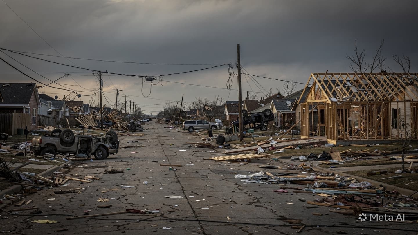 Three Fatalities Confirmed: Massive Tornado Tears Through Central Oklahoma, Destroying Multiple Residential Neighborhoods Three Fatalities Confirmed: Massive Tornado Tears Through Central Oklahoma, Destroying Multiple Residential Neighborhoods