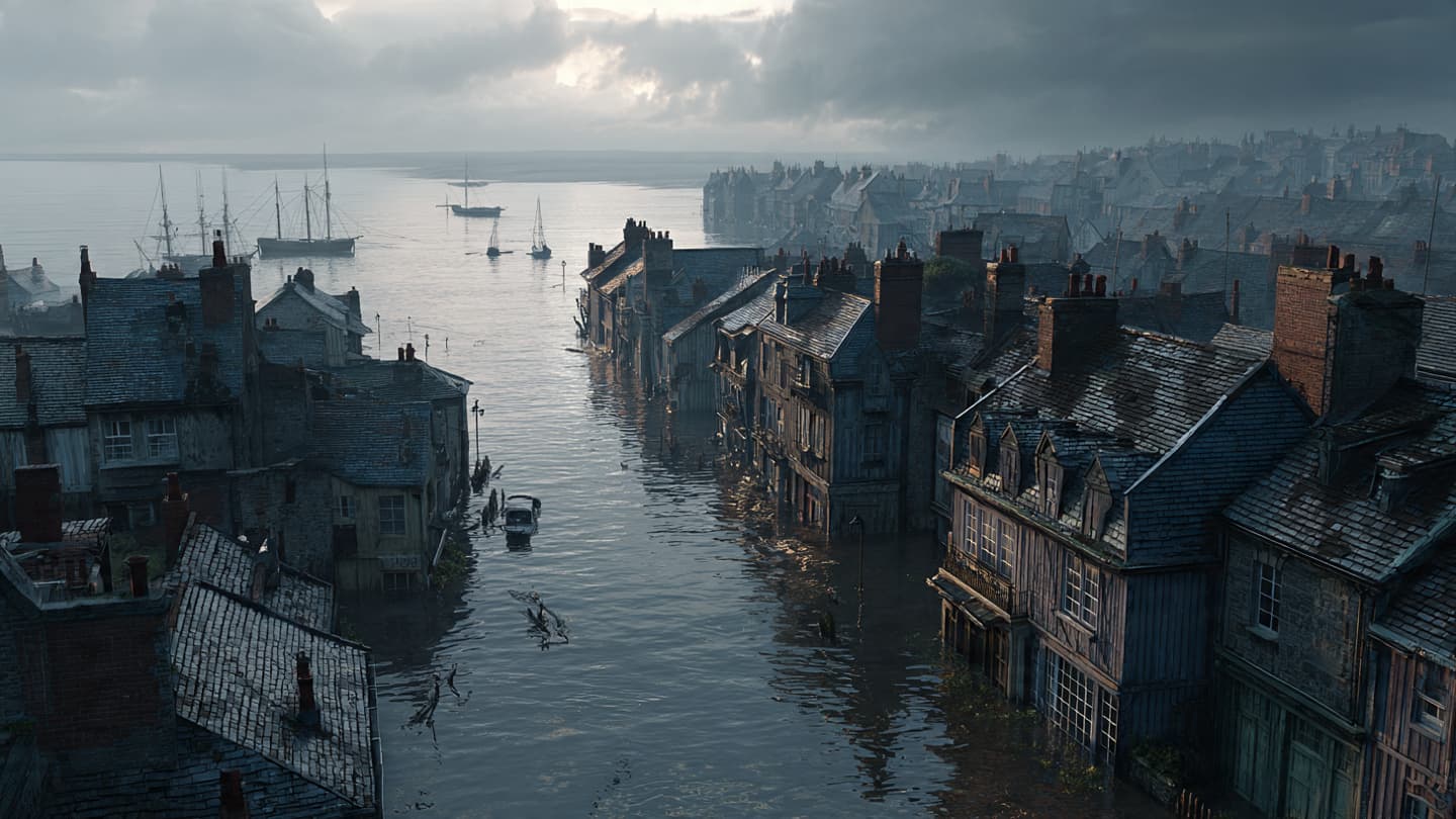 The Heavy Weight of the Atlantic Rain, Tracing the Displacement of Five Thousand Families The Heavy Weight of the Atlantic Rain, Tracing the Displacement of Five Thousand Families