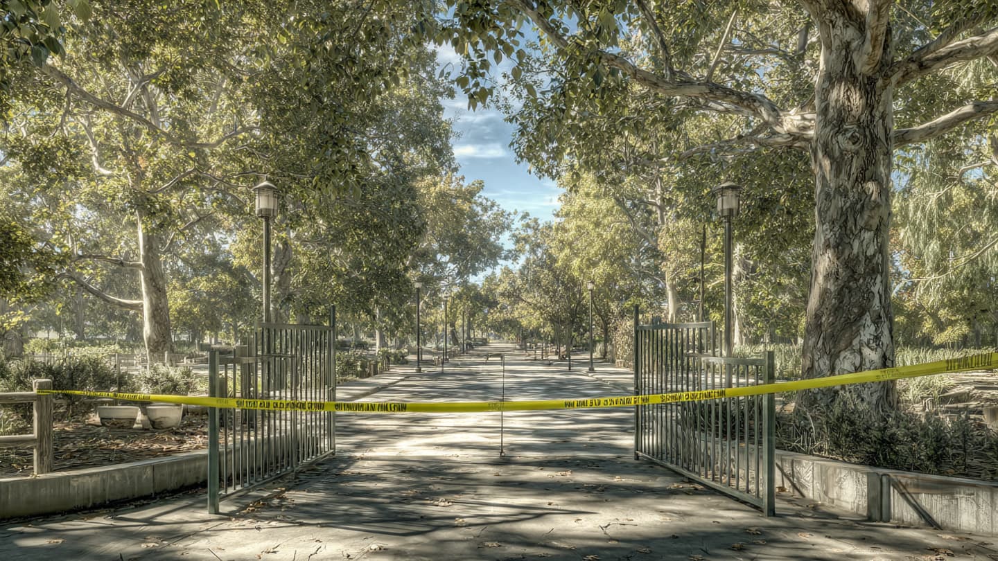 Crime Scene Cordoned: Homicide Investigation Initiated After Deceased Person Discovered in Municipal Park Crime Scene Cordoned: Homicide Investigation Initiated After Deceased Person Discovered in Municipal Park
