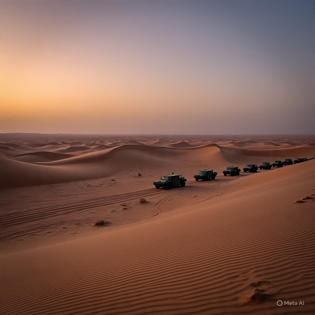 Across Desert and Distance: A Nation Prepares Beneath an Unsettled Horizon Across Desert and Distance: A Nation Prepares Beneath an Unsettled Horizon