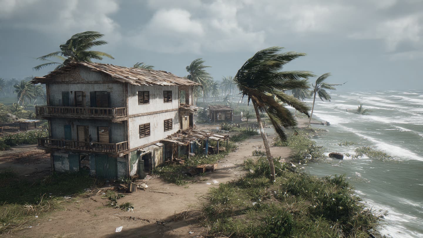 Across Cameroon’s Coastal Settlements, Violent Storm Winds Tore Through Schools and Clinics Overnight Recently