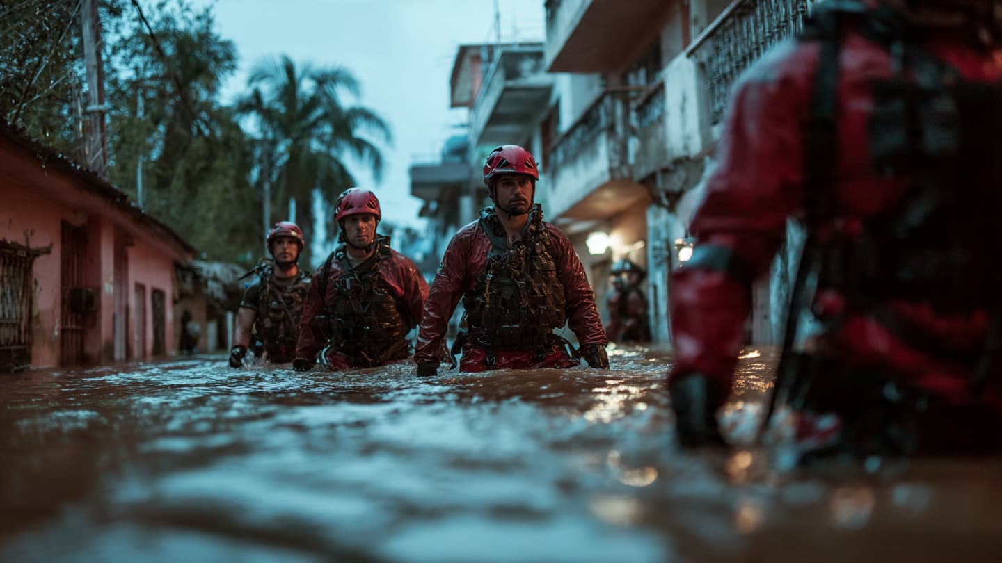 Between Submerged Streets and Darkened Rivers, Eastern Cuba Waits For News Following Sudden Flash Flooding Recently