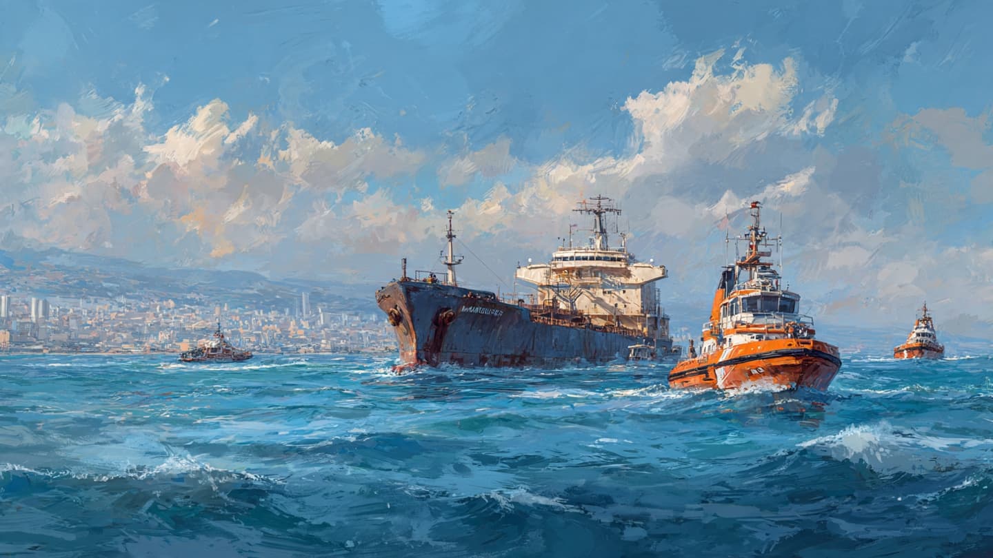 A Vital Shipping Route Faces an Unexpected Incident