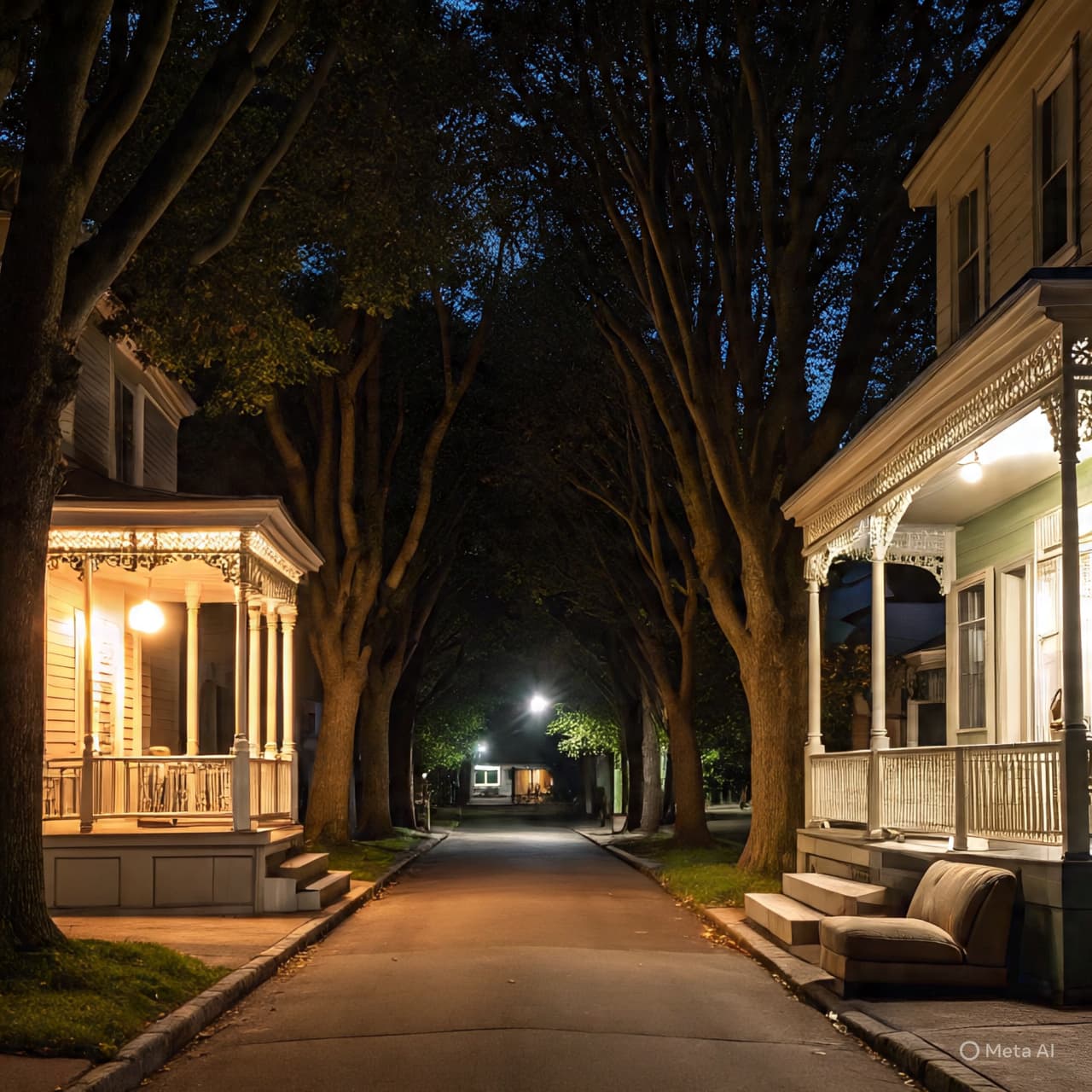 When Night Gathers Over Quiet Rooms, a Couch on the Porch Becomes a Silent Messenger When Night Gathers Over Quiet Rooms, a Couch on the Porch Becomes a Silent Messenger