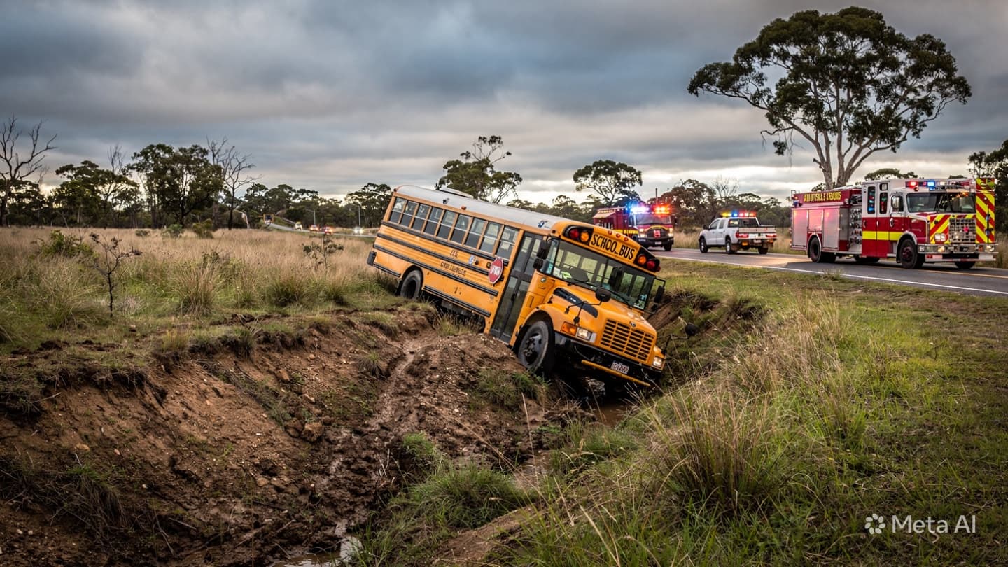 School Bus Accident in Georgia: Twelve Students Sustain Minor Injuries Following Collision Earlier This Morning School Bus Accident in Georgia: Twelve Students Sustain Minor Injuries Following Collision Earlier This Morning