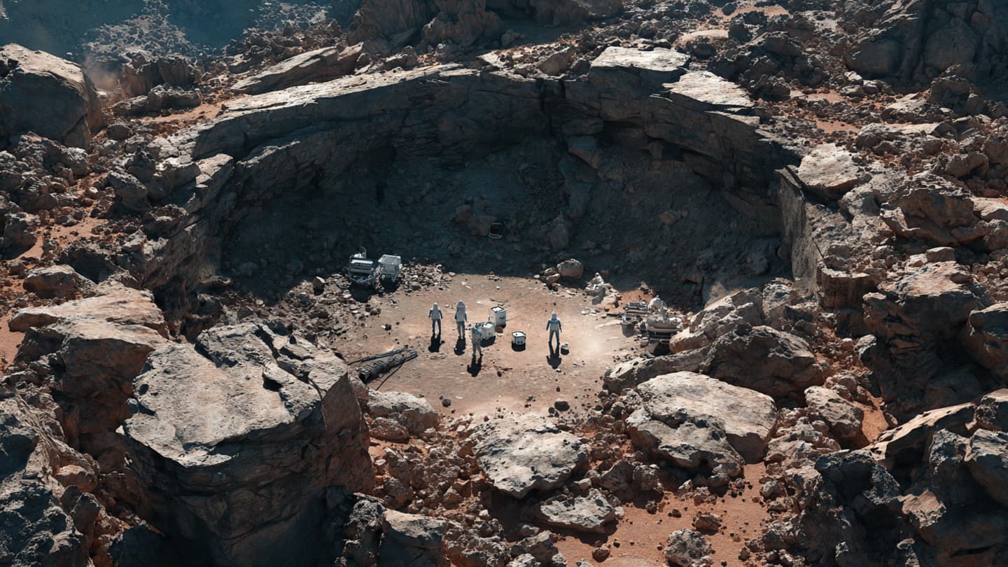 Beneath the Scar of an Ancient Impact, Scientists Found Signs of Long-Lost Life