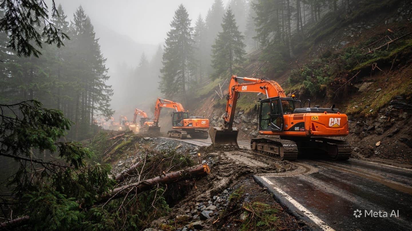 Emergency Rescue Mobilization: Northern Turkey Mudslides Threaten Forest Communities Following Historic Downpours Tonight