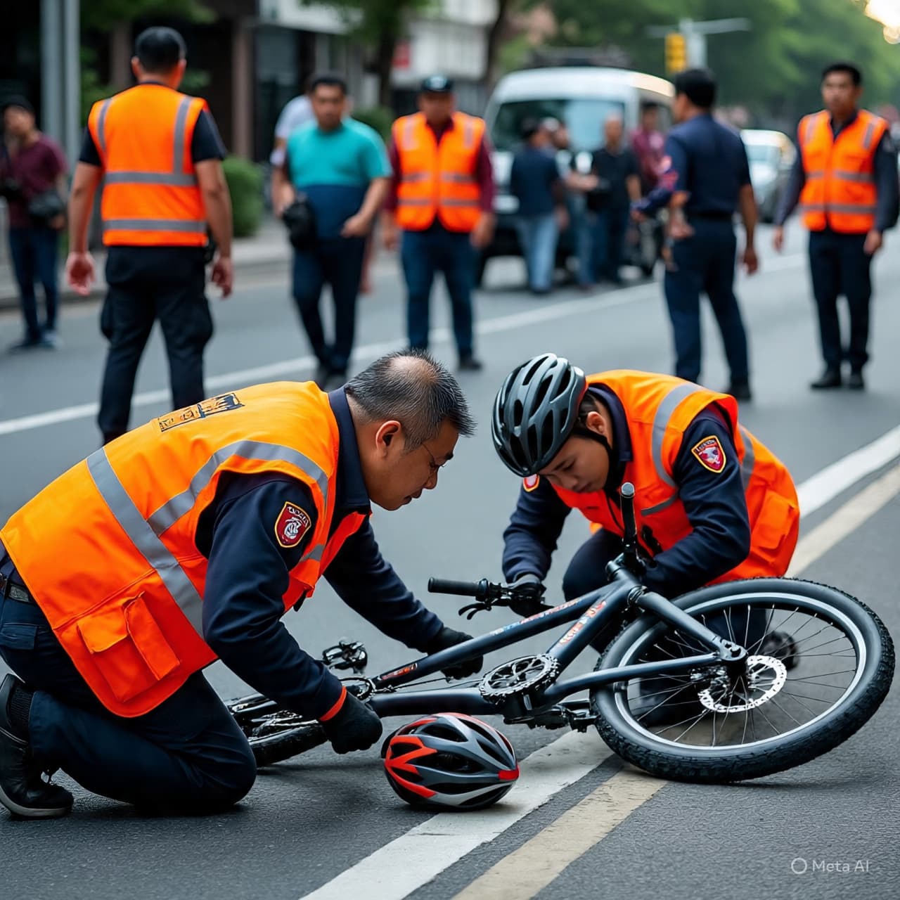 Between Motion and Ember: A Quiet Disruption on a Street That Rarely Slows Between Motion and Ember: A Quiet Disruption on a Street That Rarely Slows