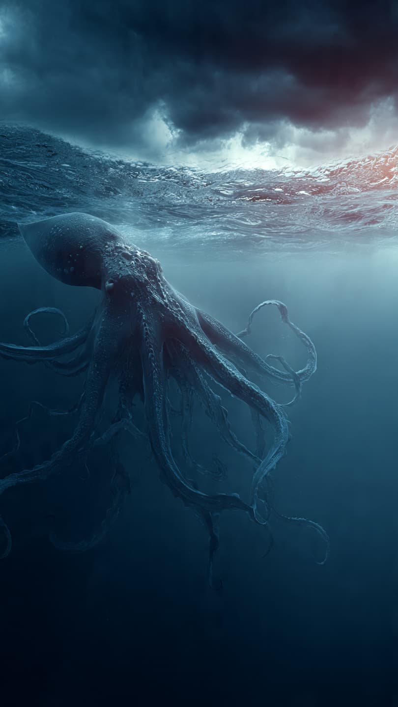 Rare Giant Squid Discovery Stuns Western Australia Rare Giant Squid Discovery Stuns Western Australia