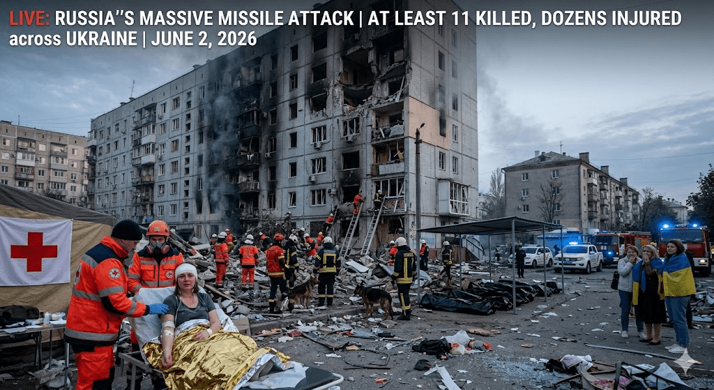Massive Overnight Missile Barrage Targets Ukraine, Leaving Dozens Dead and Injured Massive Overnight Missile Barrage Targets Ukraine, Leaving Dozens Dead and Injured
