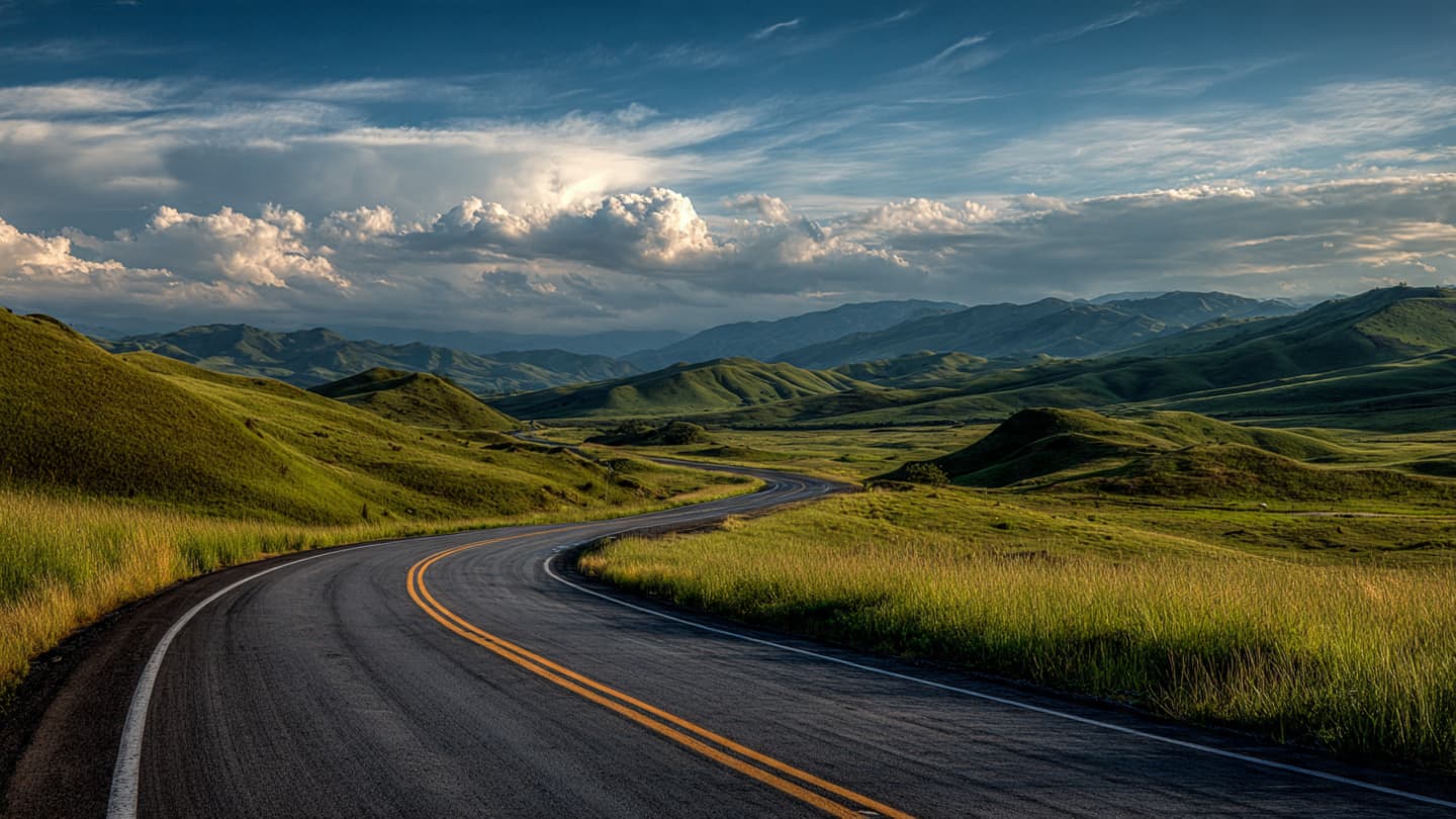 Where Asphalt Meets the Quiet Rural Horizon, A Sudden Flight for Survival Today Where Asphalt Meets the Quiet Rural Horizon, A Sudden Flight for Survival Today