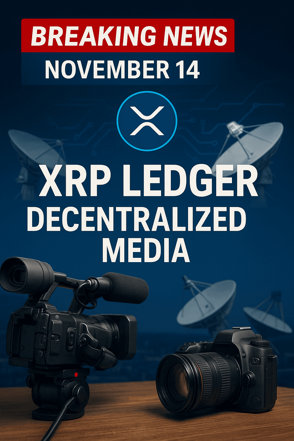 NOVEMBER 14: XRP LEDGER DECENTRALIZED MEDIA PLATFORM TARGETS $3.0 TRILLION GLOBAL MEDIA MARKET — EXPECTED TO SHARPLY INCREASE XRP BURN RATE NOVEMBER 14: XRP LEDGER DECENTRALIZED MEDIA PLATFORM TARGETS $3.0 TRILLION GLOBAL MEDIA MARKET — EXPECTED TO SHARPLY INCREASE XRP BURN RATE
