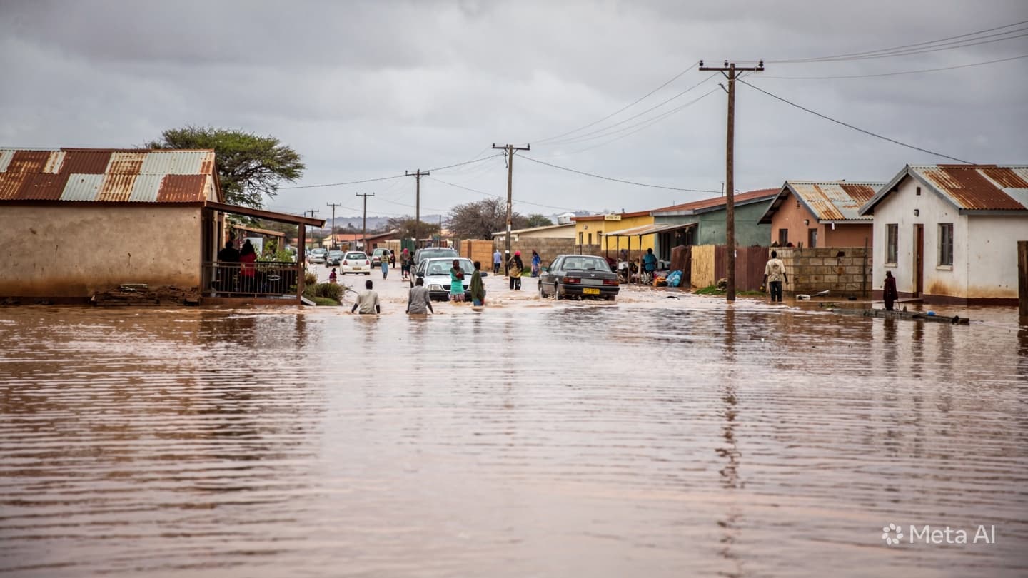 Between Rain-Filled Channels And Streets, Water Spread Rapidly Across Communities