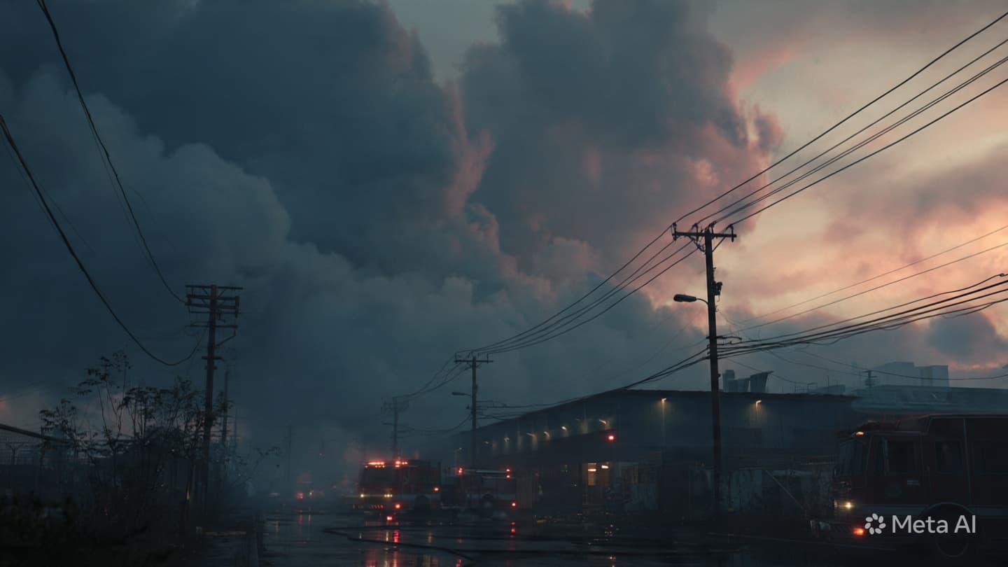 The Geometry of Destruction: A Contemplative Look at the Recent Arson Event in Local Industry