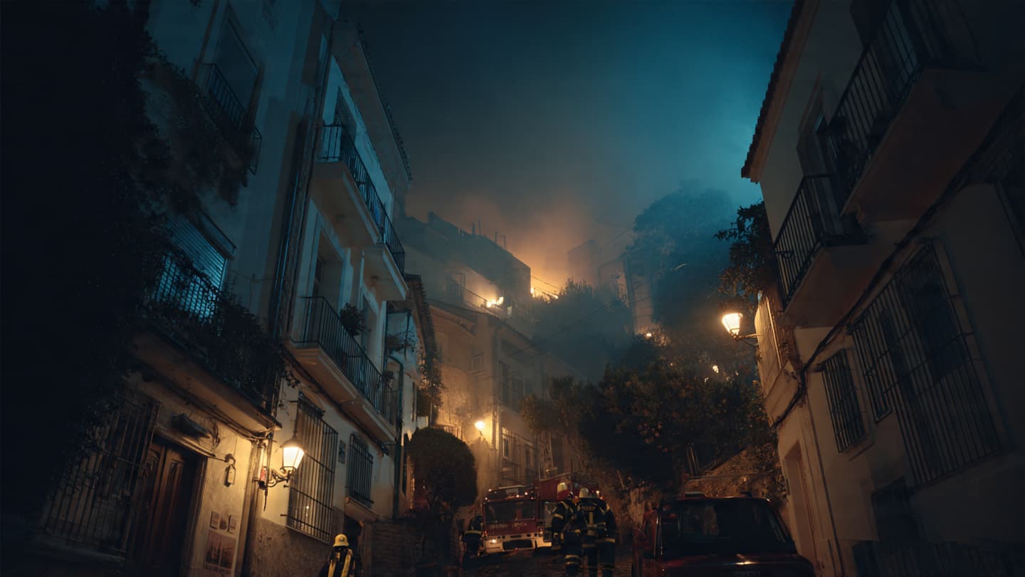 Between Smoke-Filled Alleys And Harbor Winds, Gibraltar Residents Gathered During Fire Evacuations Recently Yesterday