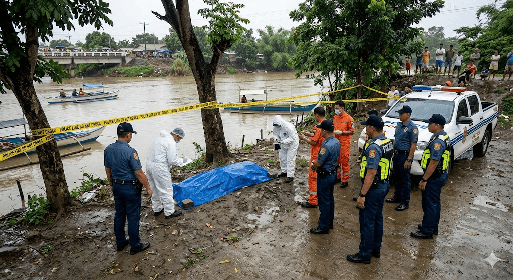 Grim Discovery in Pangasinan: Investigation Launched After Construction Worker Found Dead in River