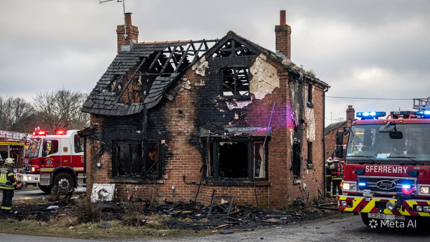 Dead In Village Fire: Emergency Crews Recover Body Following Terrifying Residential Property Emergency