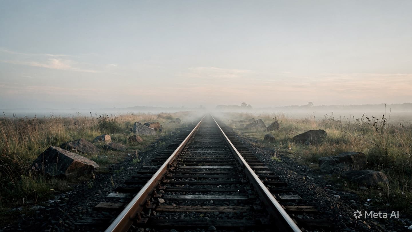 When Motion Meets The Stillness: Contemplating The Unexpected End Upon The Busy Railway Track Today