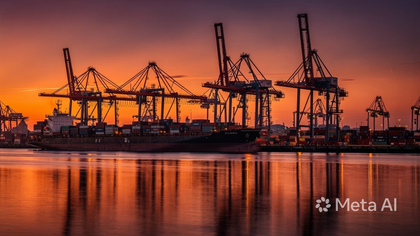 Between the Steel Crates, a Hidden Harvest of White Dust Beneath the Hamburg Sun Between the Steel Crates, a Hidden Harvest of White Dust Beneath the Hamburg Sun